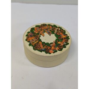 Potpourri Press Tin Storage Wreath 3 In Diameter